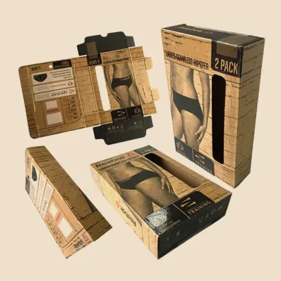 Custom Packaging USA, Custom Printed Boxes - Panties Packaging
