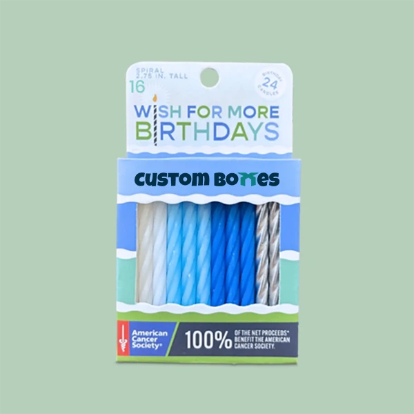 Custom 16 Wishes Candles Box Wholesale