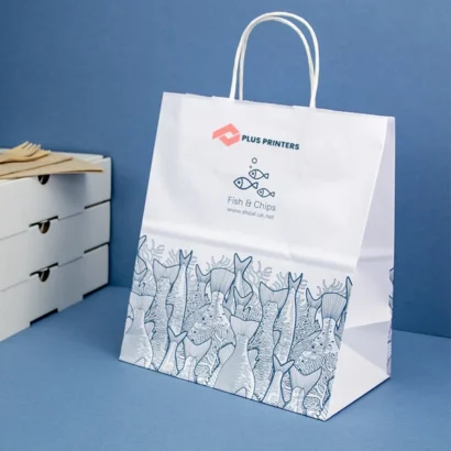 Custom Fish And Chip Paper