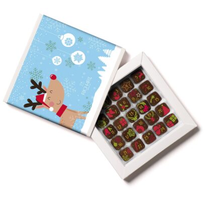 Custom Packaging USA, Custom Printed Boxes - Advent Calendar Chocolate Box