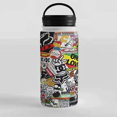 Custom Packaging USA, Custom Printed Boxes - Animal Water Bottle Stickers