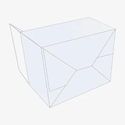 Custom Packaging USA, Custom Printed Boxes - Auto Bottom With Display Lid