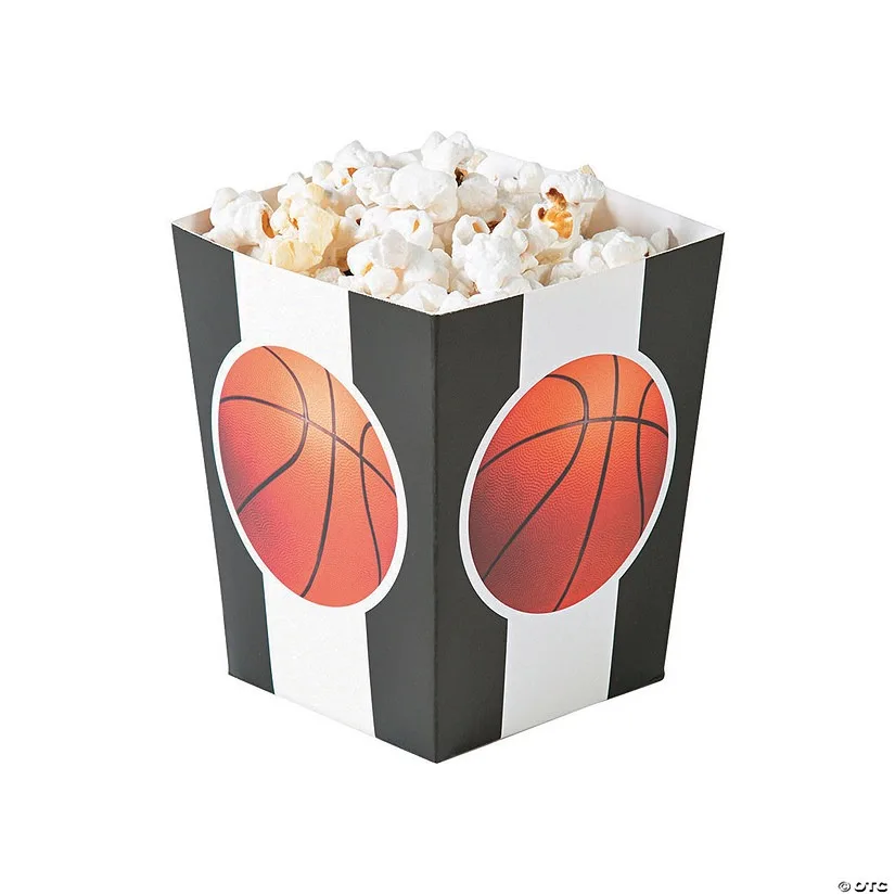 Basketball Popcorn Boxes | Commercial Grade & Precision Fit