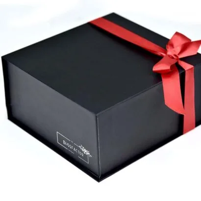 Custom Packaging USA, Custom Printed Boxes - Black Rigid Boxes