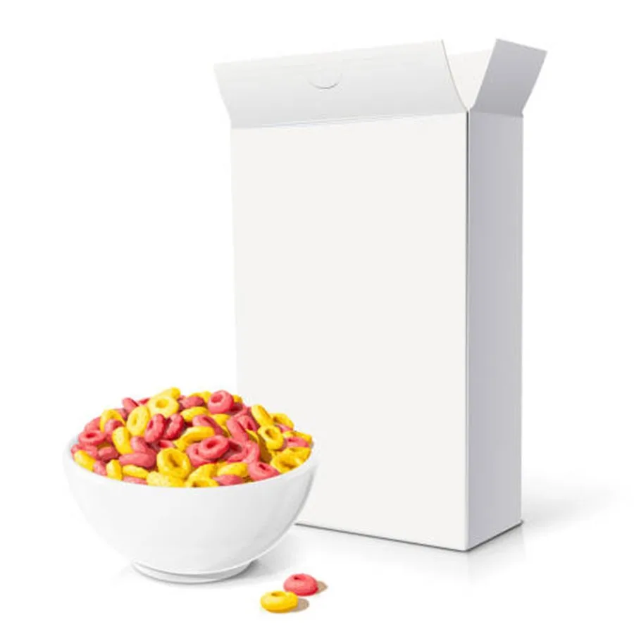 Custom Packaging USA, Custom Printed Boxes - Blank Cereal Box