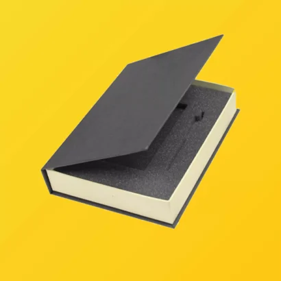 Custom Packaging USA, Custom Printed Boxes - Book Style Rigid Box