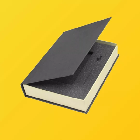 Custom Packaging USA, Custom Printed Boxes - Book Style Rigid Box