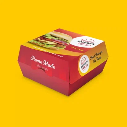 Custom Packaging USA, Custom Printed Boxes - Burger Boxes
