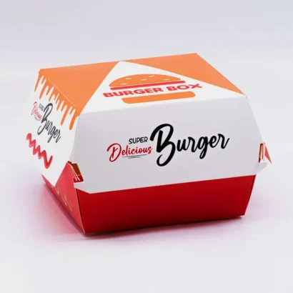 Custom Packaging USA, Custom Printed Boxes - Burger Patty Box