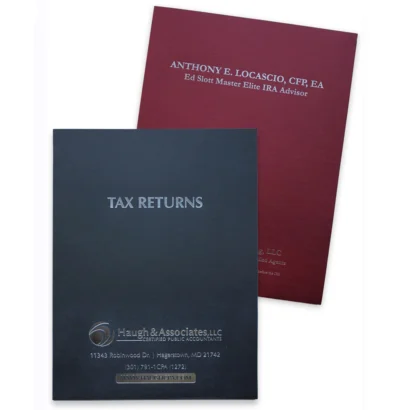 Custom Packaging USA, Custom Printed Boxes - CPA Tax Folders