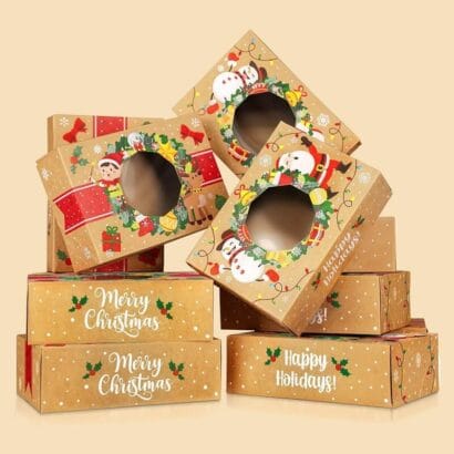 High-quality custom box packaging in USA designed for retail display, showing glossy finish and precise printing.