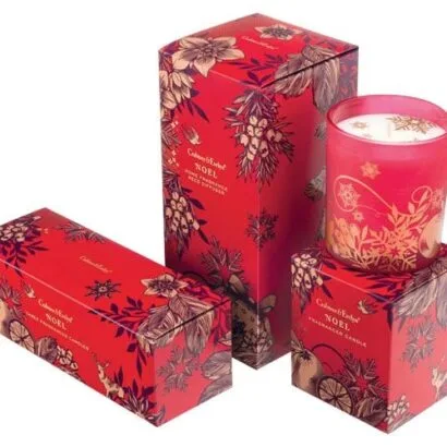 Custom Packaging USA, Custom Printed Boxes - Christmas Candle Boxes