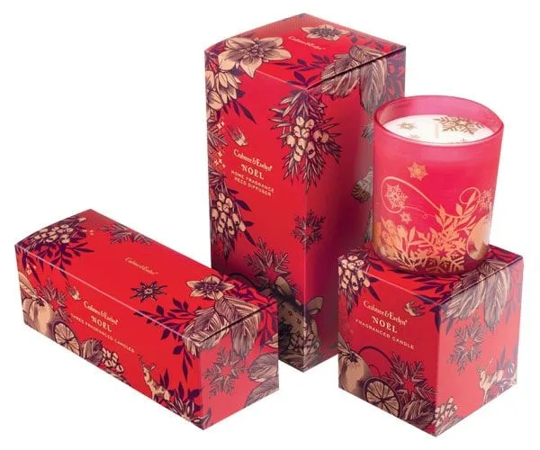 Custom Packaging USA, Custom Printed Boxes - Christmas Candle Boxes