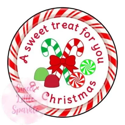 Custom Packaging USA, Custom Printed Boxes - Christmas Candy Stickers