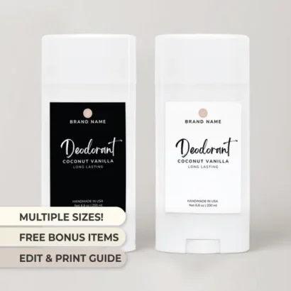 Custom Packaging USA, Custom Printed Boxes - Custom Deodorant Labels