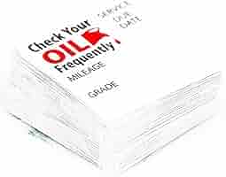 Custom Packaging USA, Custom Printed Boxes - Custom Oil Change Stickers