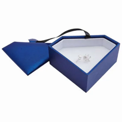 Custom Packaging USA, Custom Printed Boxes - Diamond Shaped Jewelry Box