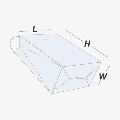 Custom Packaging USA, Custom Printed Boxes - Gable Bag Auto Bottom
