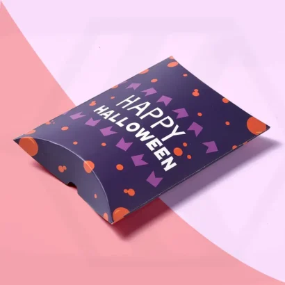 Custom Packaging USA, Custom Printed Boxes - Halloween Pillow Boxes