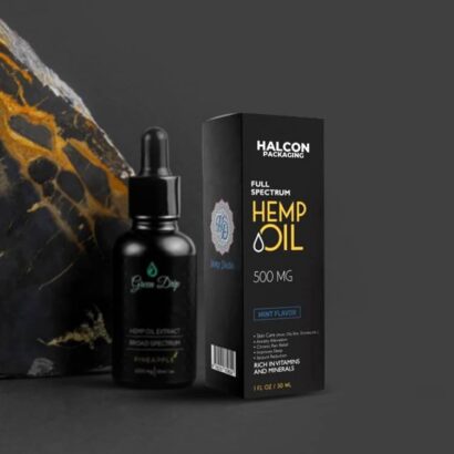 Custom Packaging USA, Custom Printed Boxes - Hemp Oil Boxes