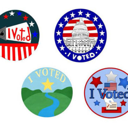 Custom Packaging USA, Custom Printed Boxes - I Voted Stickers