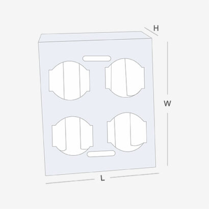 Custom Packaging USA, Custom Printed Boxes - Ice Cream Cone Holder
