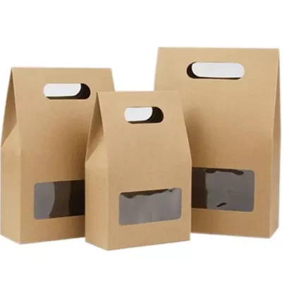 Kraft Box With Window | Custom Packaging USA, Custom Printed Boxes - Kraft Box With Window