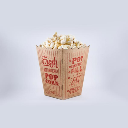 Custom Packaging USA, Custom Printed Boxes - Cardboard Popcorn Boxes | Custom Packaging USA, Custom Printed Boxes - Miniature Popcorn Boxes