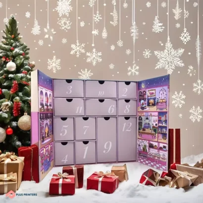 Custom Packaging USA, Custom Printed Boxes - Personalized Advent Calendar