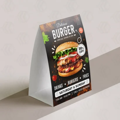 Custom Packaging USA, Custom Printed Boxes - Personalized Table Tents