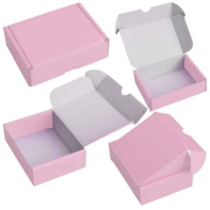 Custom Packaging USA, Custom Printed Boxes - Pink Shipping Boxes