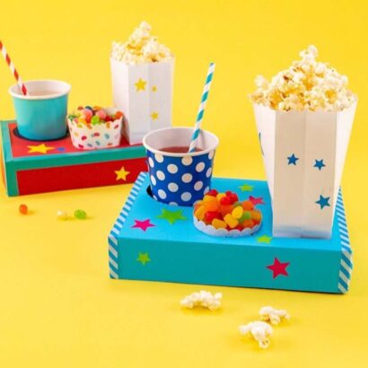 Custom Packaging USA, Custom Printed Boxes - Popcorn Tray Boxes