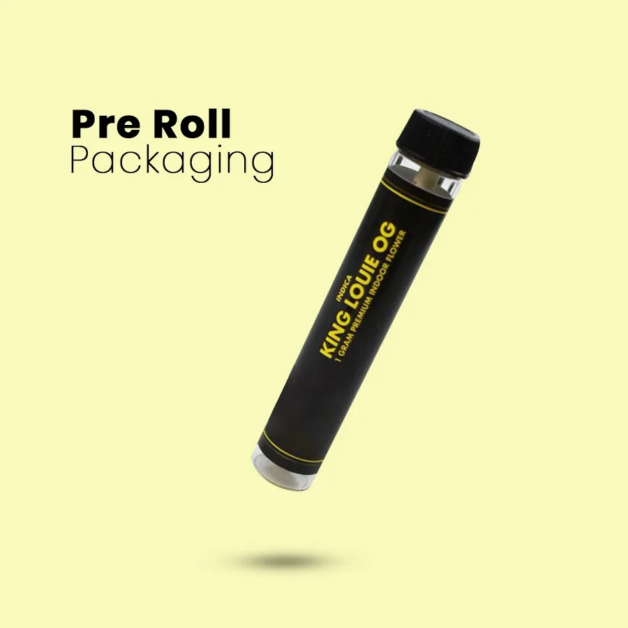 Pre Roll Packaging With Labels | Commercial Grade & Precision Fit