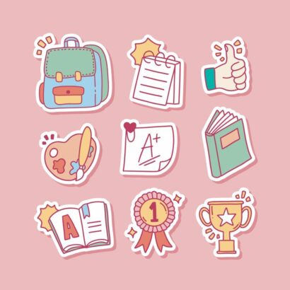 Custom Packaging USA, Custom Printed Boxes - School Stickers
