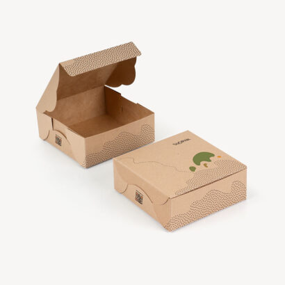 Custom Packaging USA, Custom Printed Boxes - Self Lock Cake Box