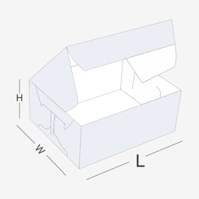 Custom Packaging USA, Custom Printed Boxes - Side Lock Six Corner Boxes