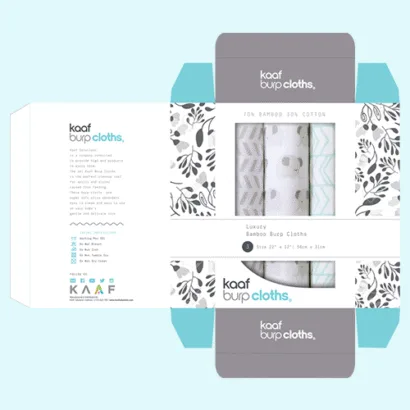 Custom Packaging USA, Custom Printed Boxes - Straight Tuck End