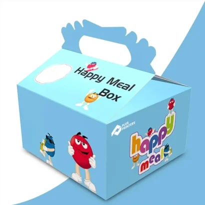 Custom Packaging USA, Custom Printed Boxes - Vintage Happy Meal Box