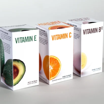 Custom Packaging USA, Custom Printed Boxes - Vitamin Packaging