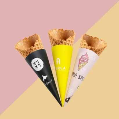 Custom Packaging USA, Custom Printed Boxes - Waffle Cone Paper