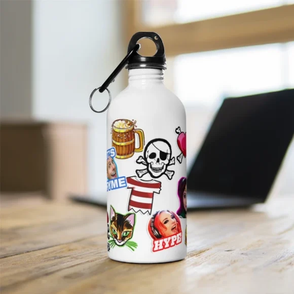 Custom Packaging USA, Custom Printed Boxes - Animal Water Bottle Stickers