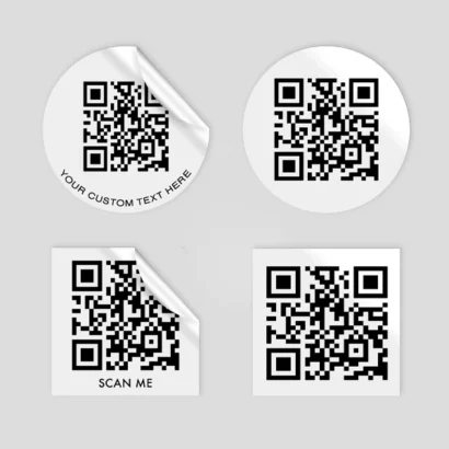 QR Code Stickers