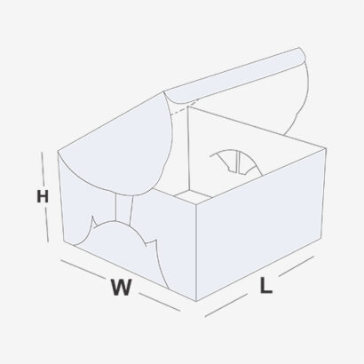 Self Lock Cake Box