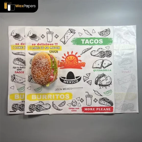 Custom Taco Wrapping Paper - Image 2