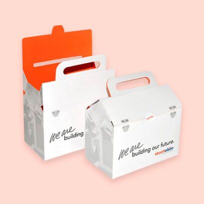 White Gable Boxes