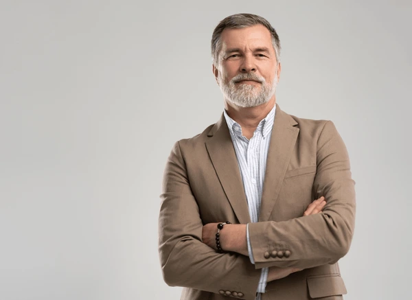 business portrait confident