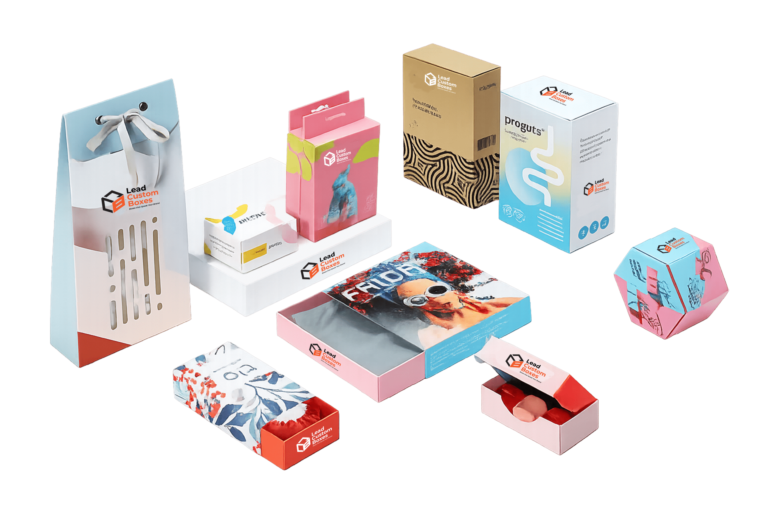 Home 2 Lead Custom Boxes is a premier Custom Boxes wholesale manufacturer of custom packaging in the USA. Get high-quality custom boxes with logos, premium foam inserts, and free shipping. Request a custom quote today for fast, affordable packaging solutions that speak your brand.