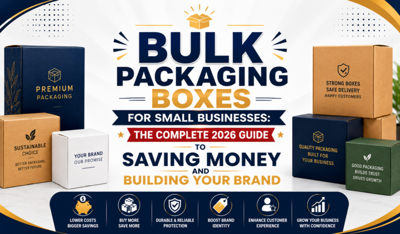 Bulk Packaging Boxes for Small Businesses: The Complete 2026 Guide to Saving Money and Building Your Brand 1 Bulk Packaging Boxes for Small Businesses: The Complete 2026 Guide to Saving Money and Building Your Brand