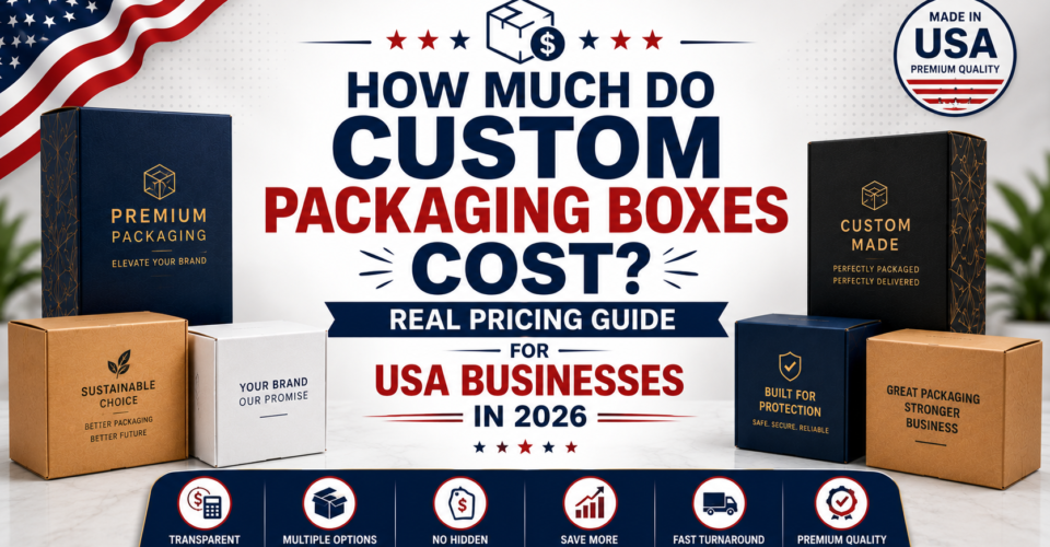 How Much Do Custom Packaging Boxes Cost? Real Pricing Guide for USA Businesses in 2026