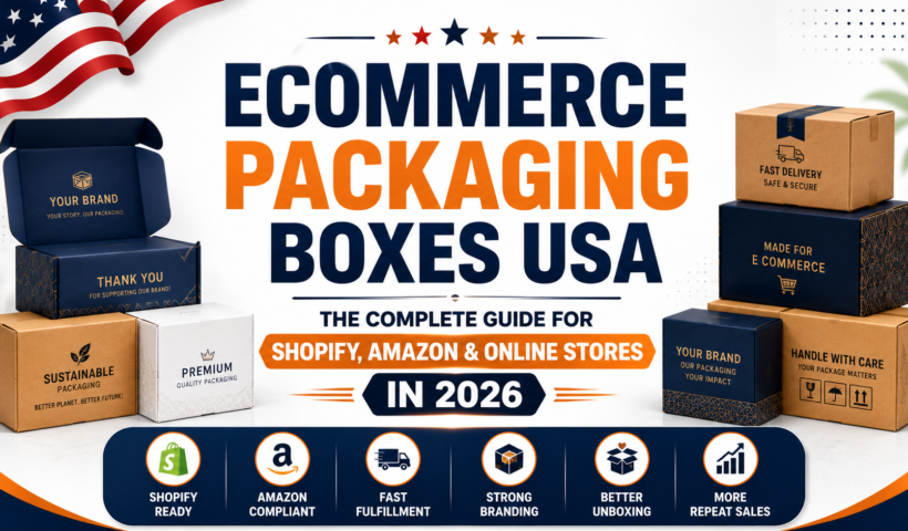 Ecommerce Packaging Boxes USA: The Complete Guide for Shopify, Amazon & Online Stores in 2026 1 Ecommerce Packaging Boxes USA: The Complete Guide for Shopify, Amazon & Online Stores in 2026